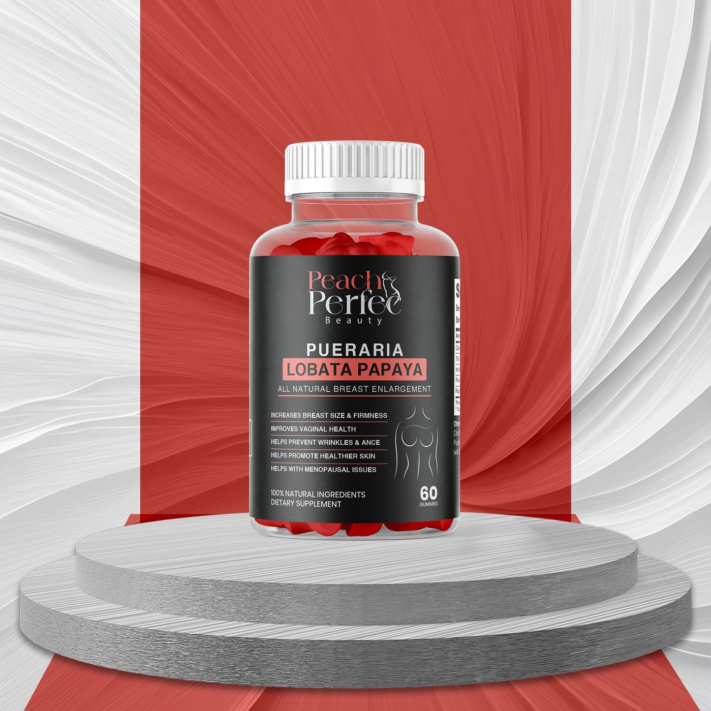 Breast Enhancement Gummies - Peach Perfect Beauty